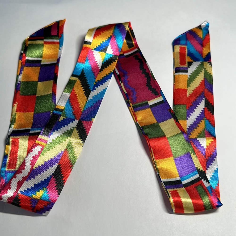Two Thin Purse Scarves / Hair Bands / Scarves - #789 - Picture 2 of 6